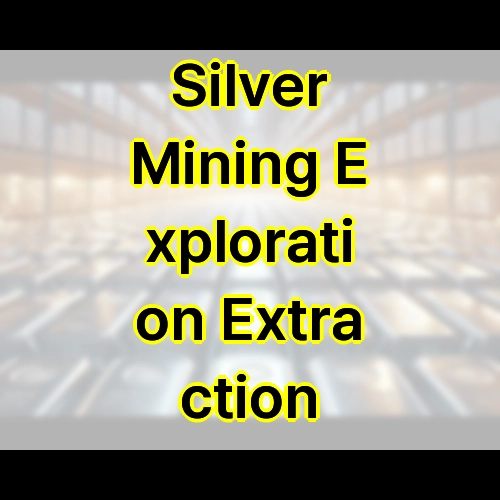 Silver Mining Exploration Extraction Methods